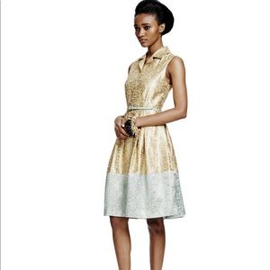 Duro Olowu gold dress